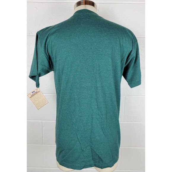 Vtg HL Miller Gold American River Bald Eagle Tshirt Ohiopyle Single Stitch L - Picture 5 of 11